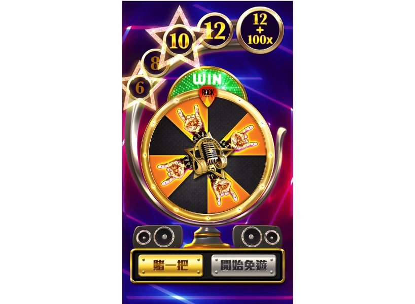 富遊娛樂城 大老爺娛樂城評價電子《搖滾派對老虎機》:體驗沈浸式搖滾盛宴、拿走50000倍獎金!